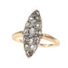 Victorian Elegance: Marquise Diamond Ring for Graceful Hands